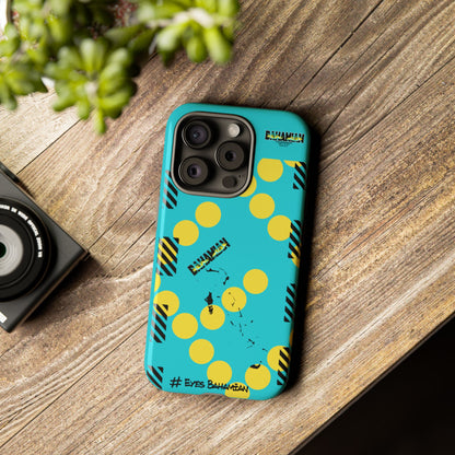 Island Dots Phone Case- Aqua