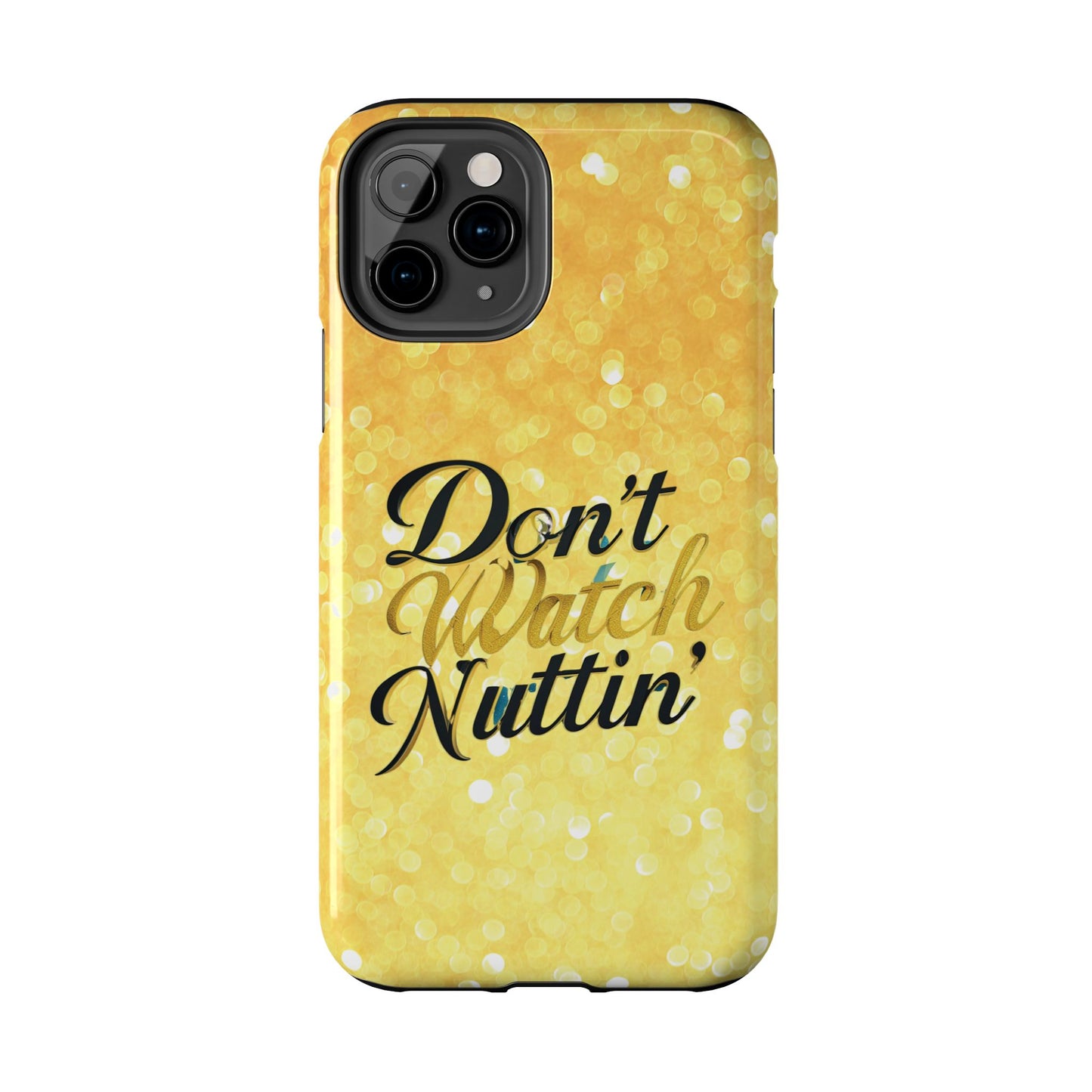 Unbothered Phone Case-Gold