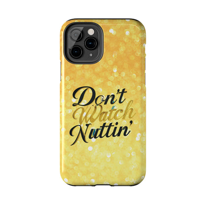 Unbothered Phone Case-Gold
