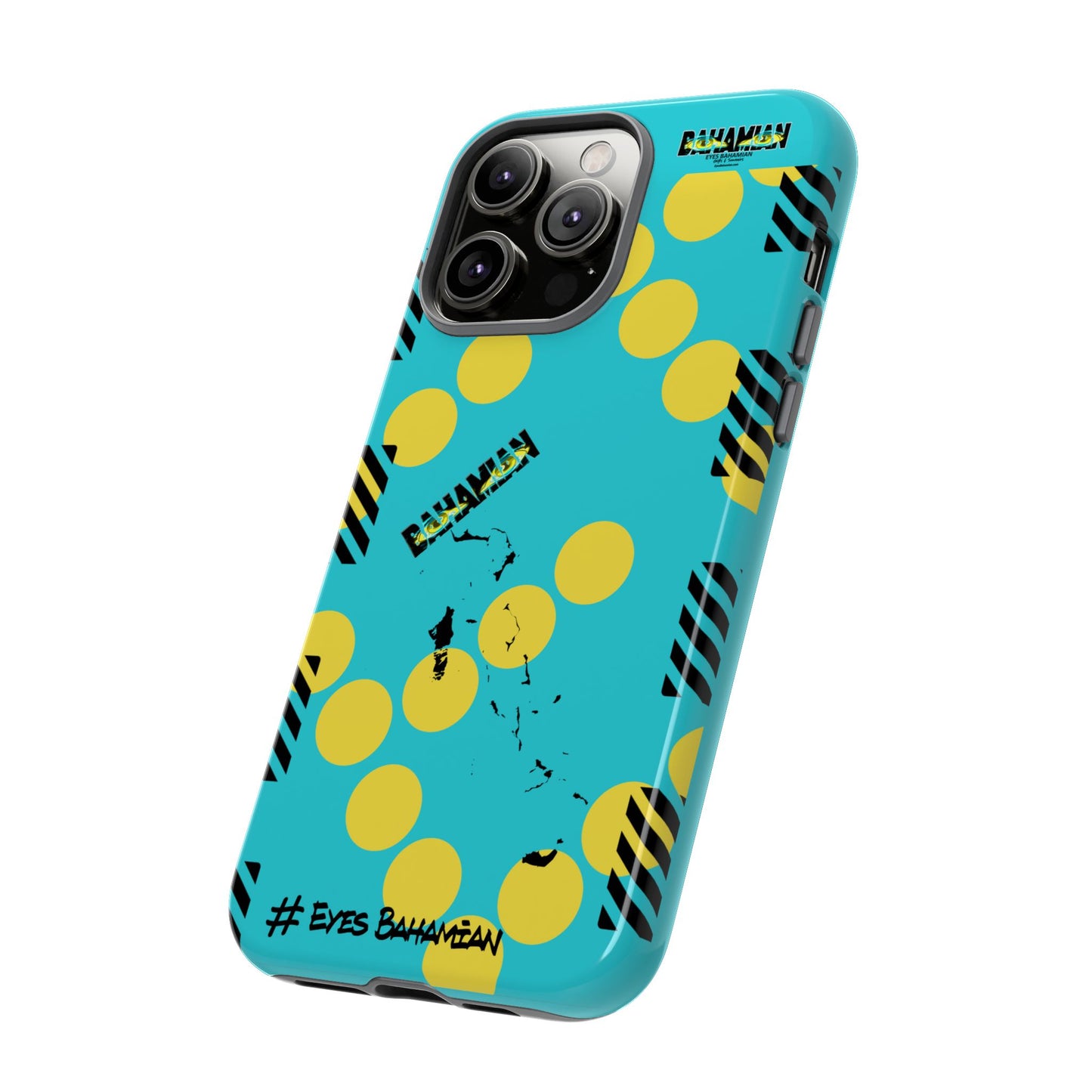 Island Dots Phone Case- Aqua