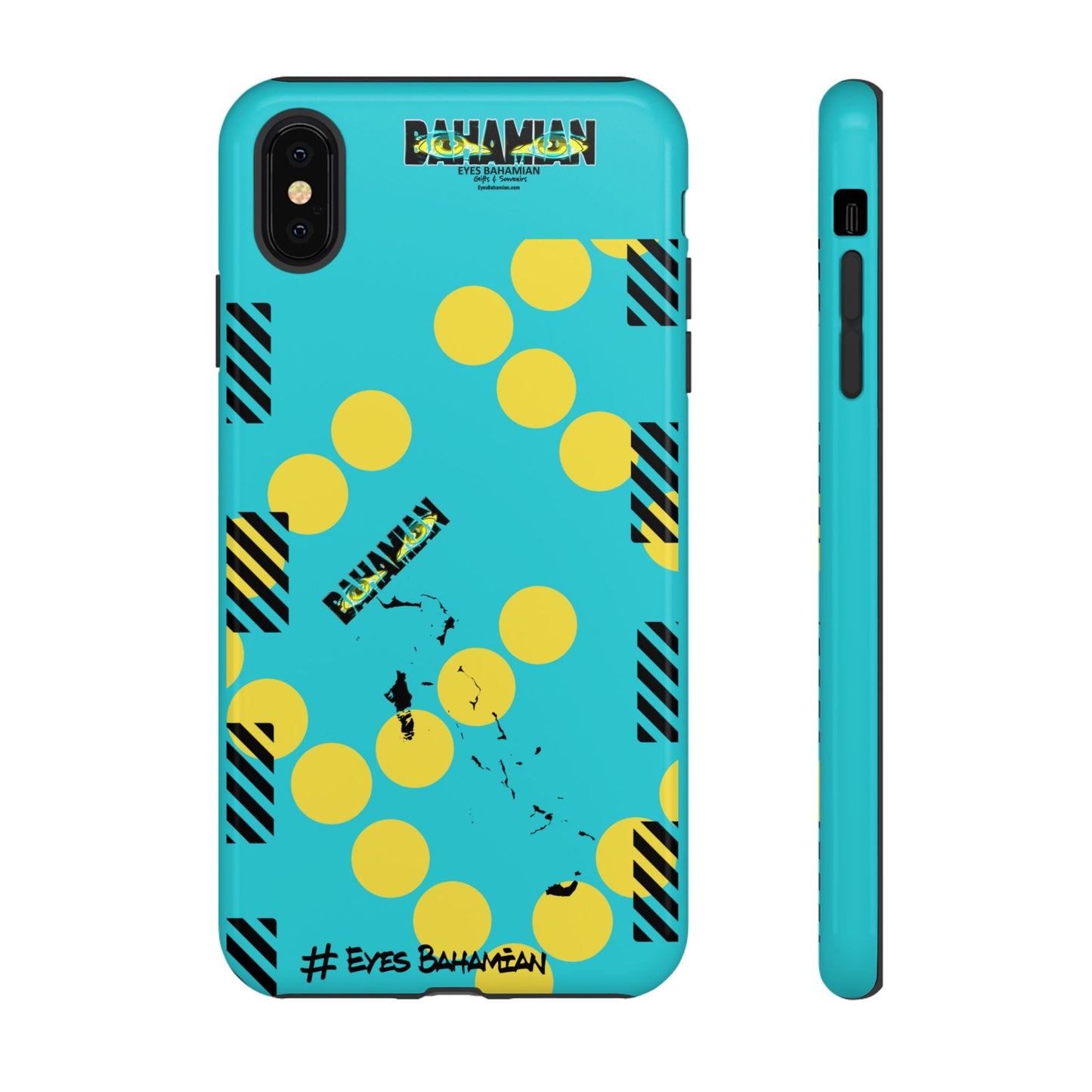 Island Dots Phone Case- Aqua