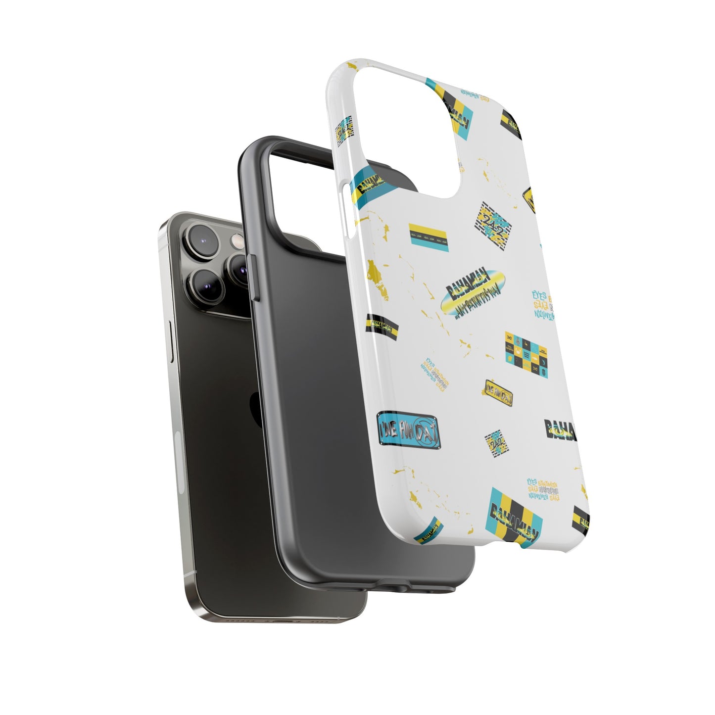 Bahamian Stamps White Phone case