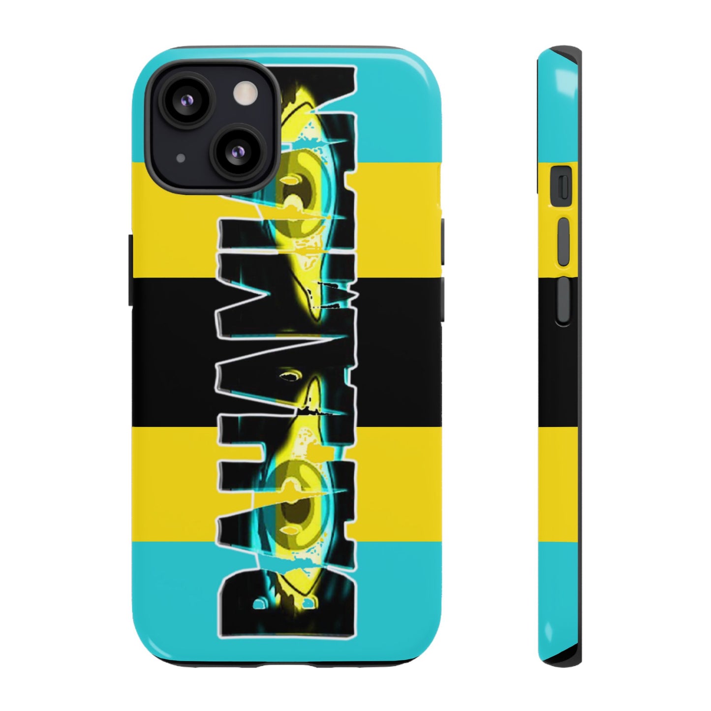 Striped Logo Phone Case