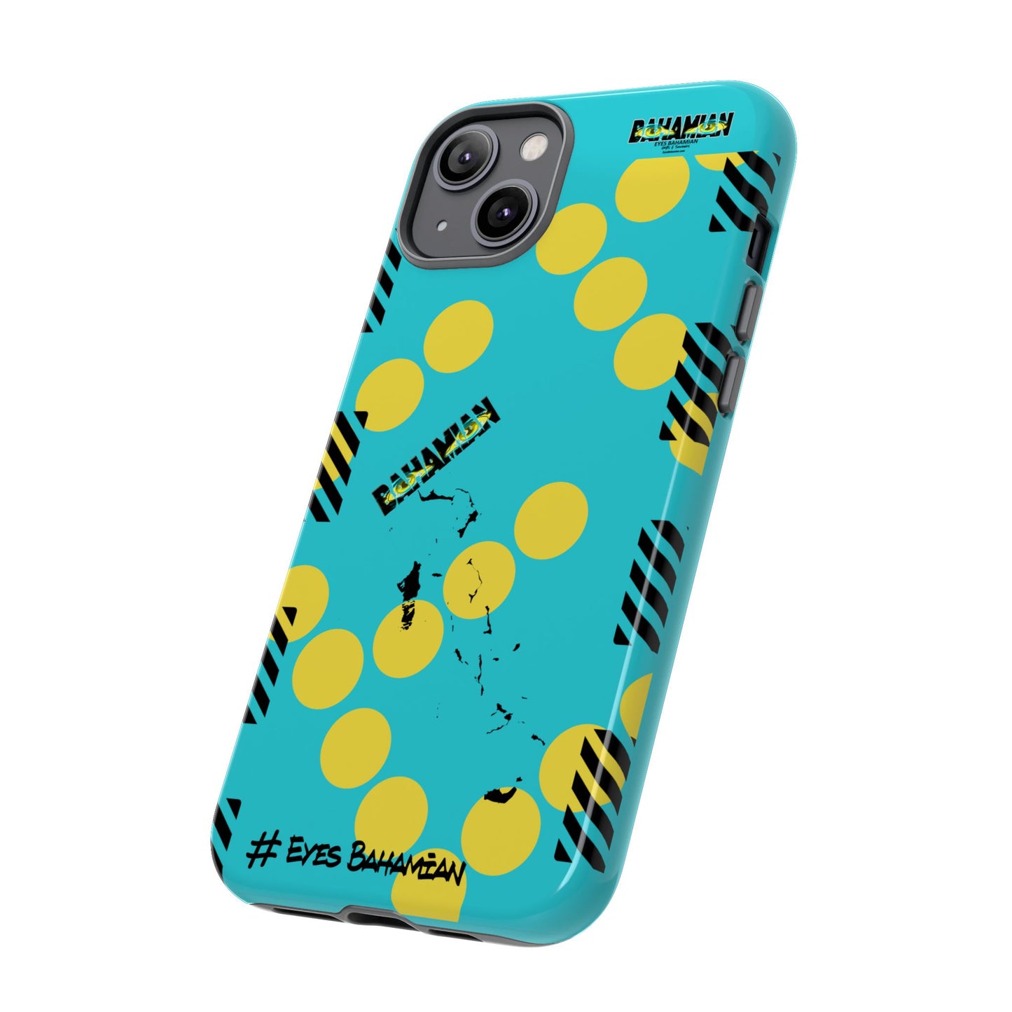 Island Dots Phone Case- Aqua