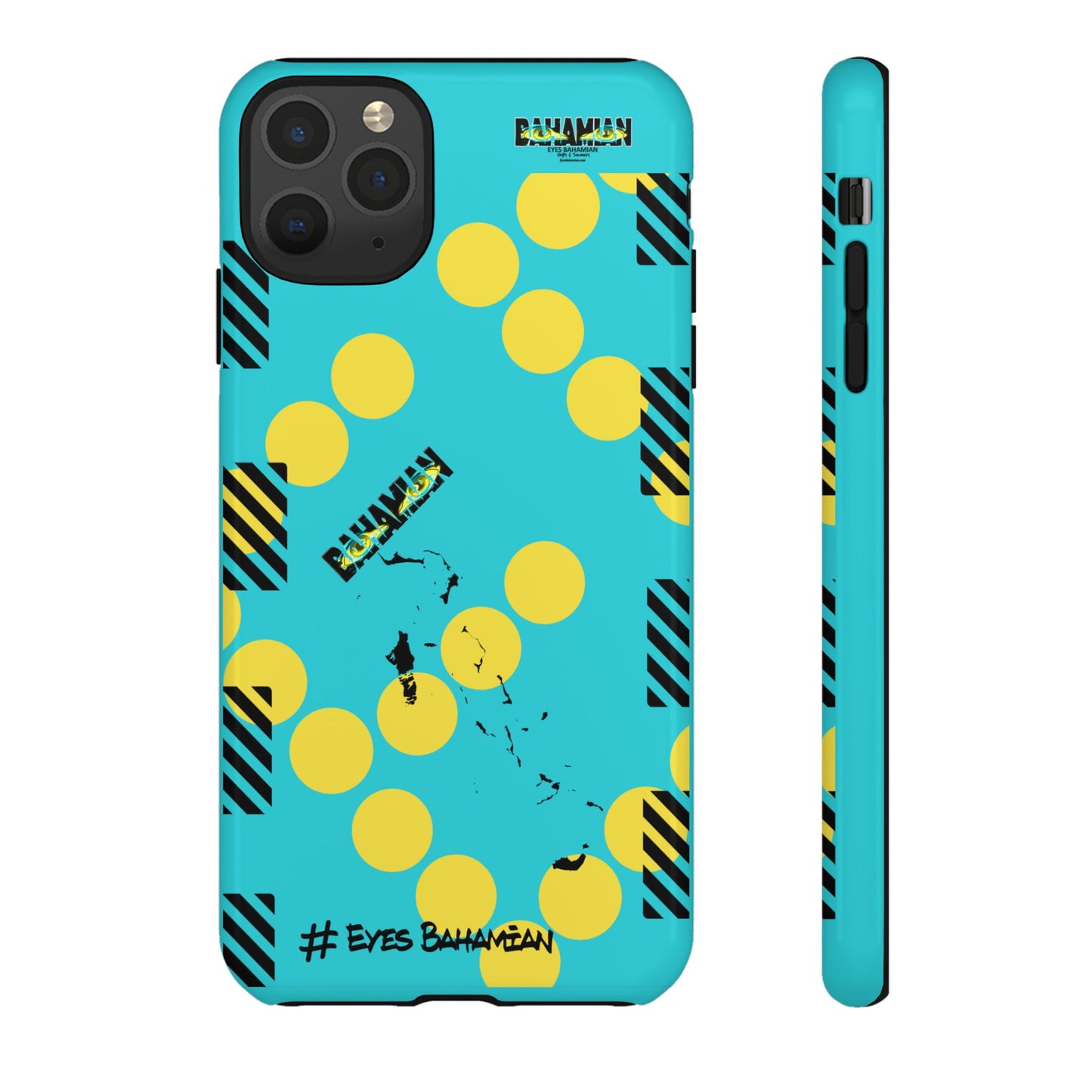 Island Dots Phone Case- Aqua