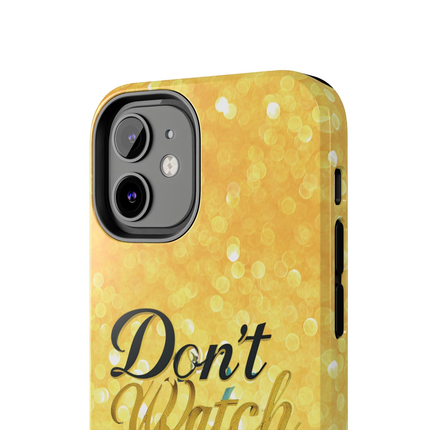 Unbothered Phone Case-Gold
