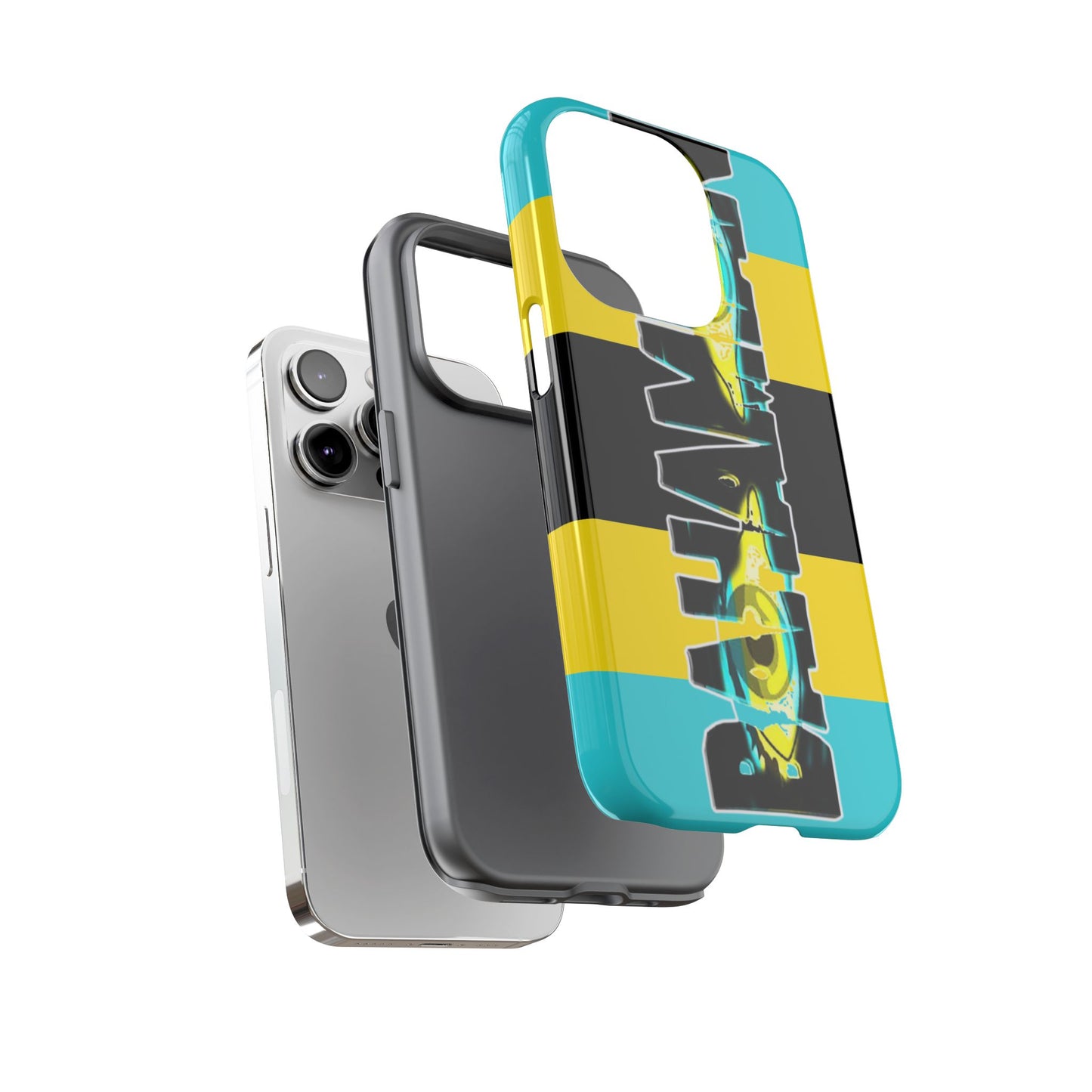 Striped Logo Phone Case