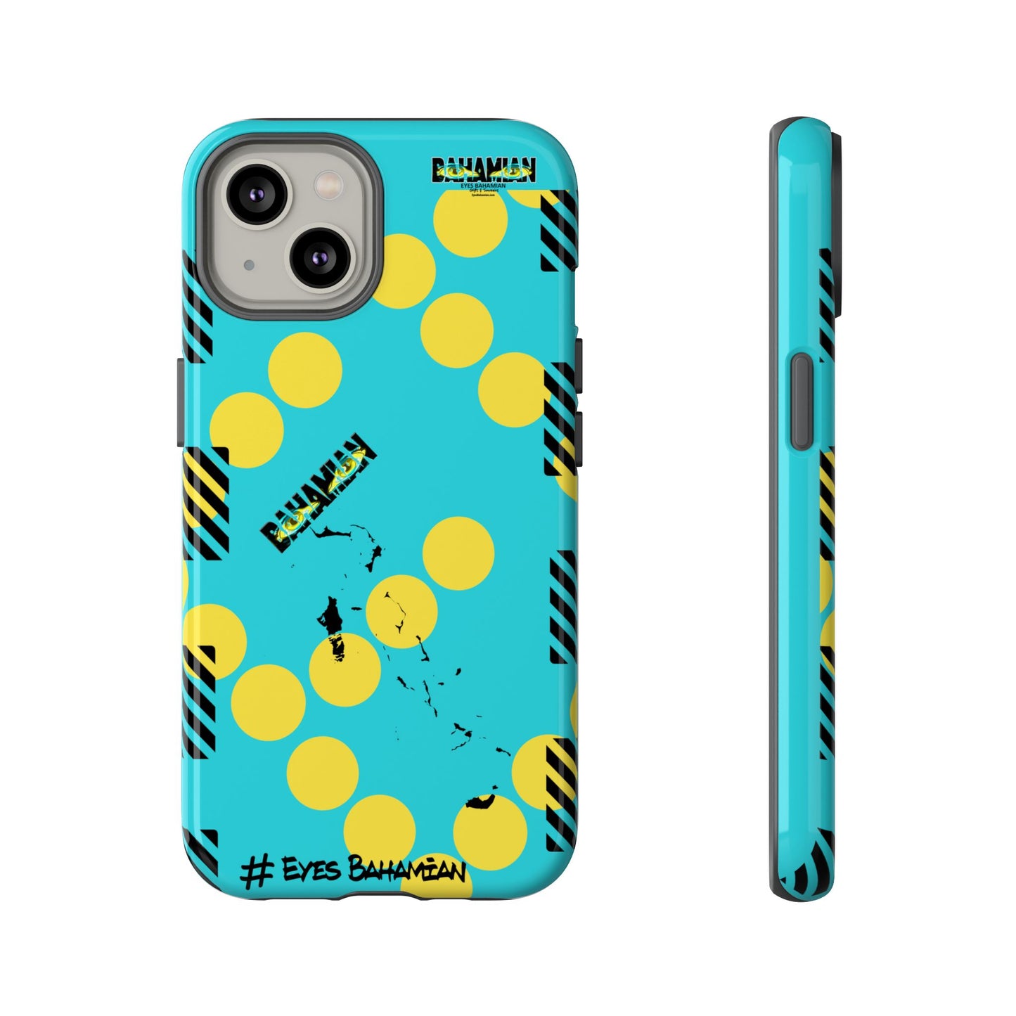 Island Dots Phone Case- Aqua