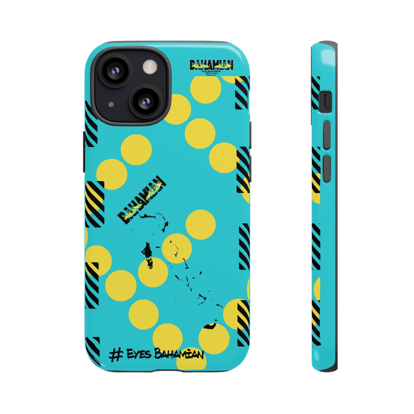 Island Dots Phone Case- Aqua