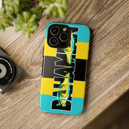 Striped Logo Phone Case