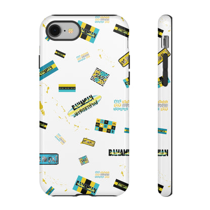 Bahamian Stamps White Phone case