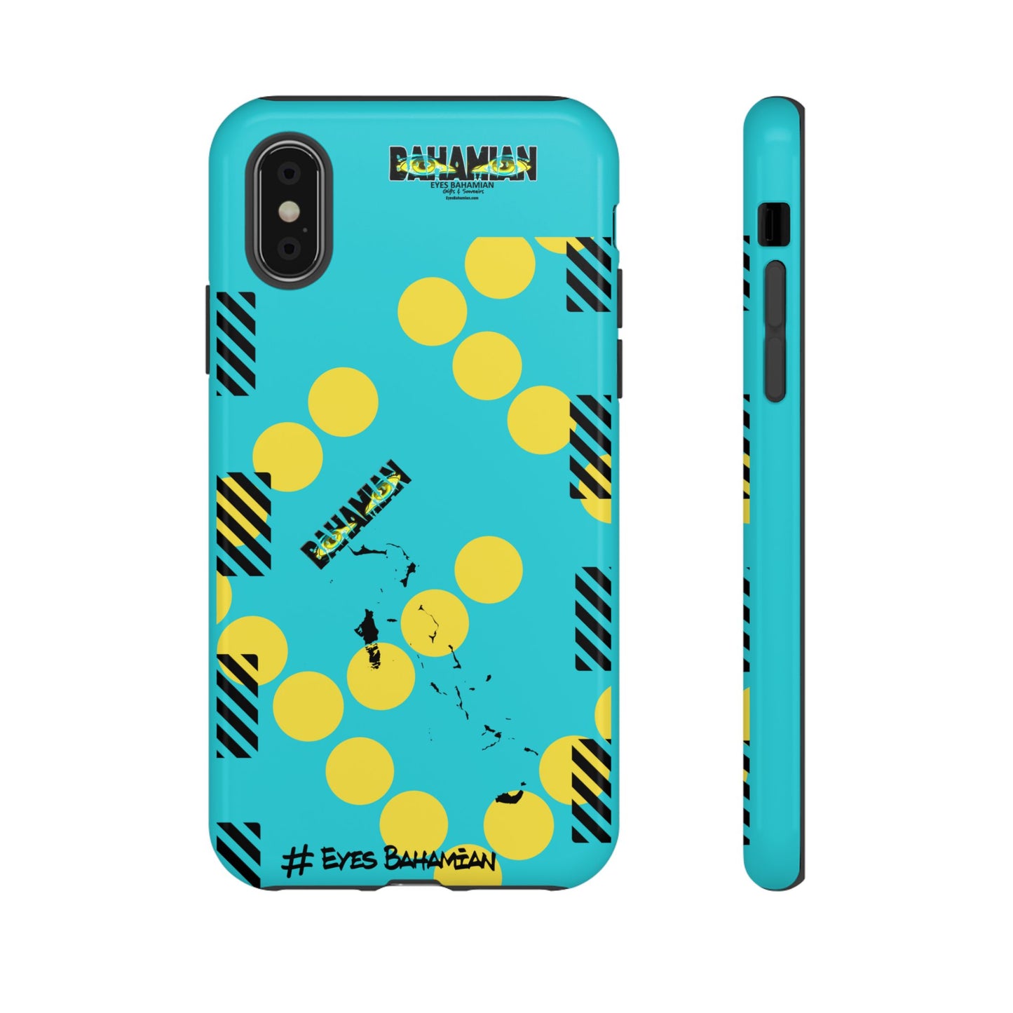 Island Dots Phone Case- Aqua