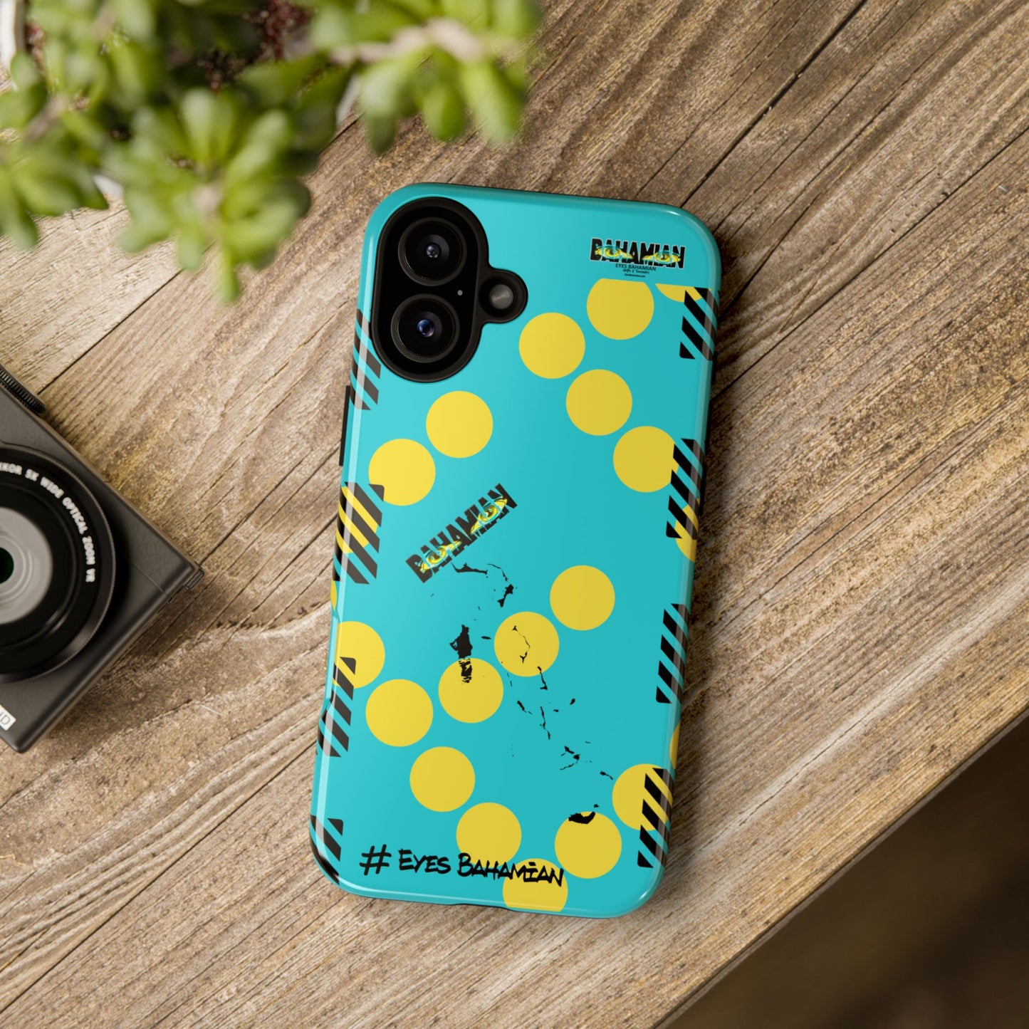 Island Dots Phone Case- Aqua