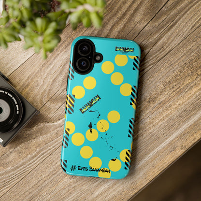 Island Dots Phone Case- Aqua