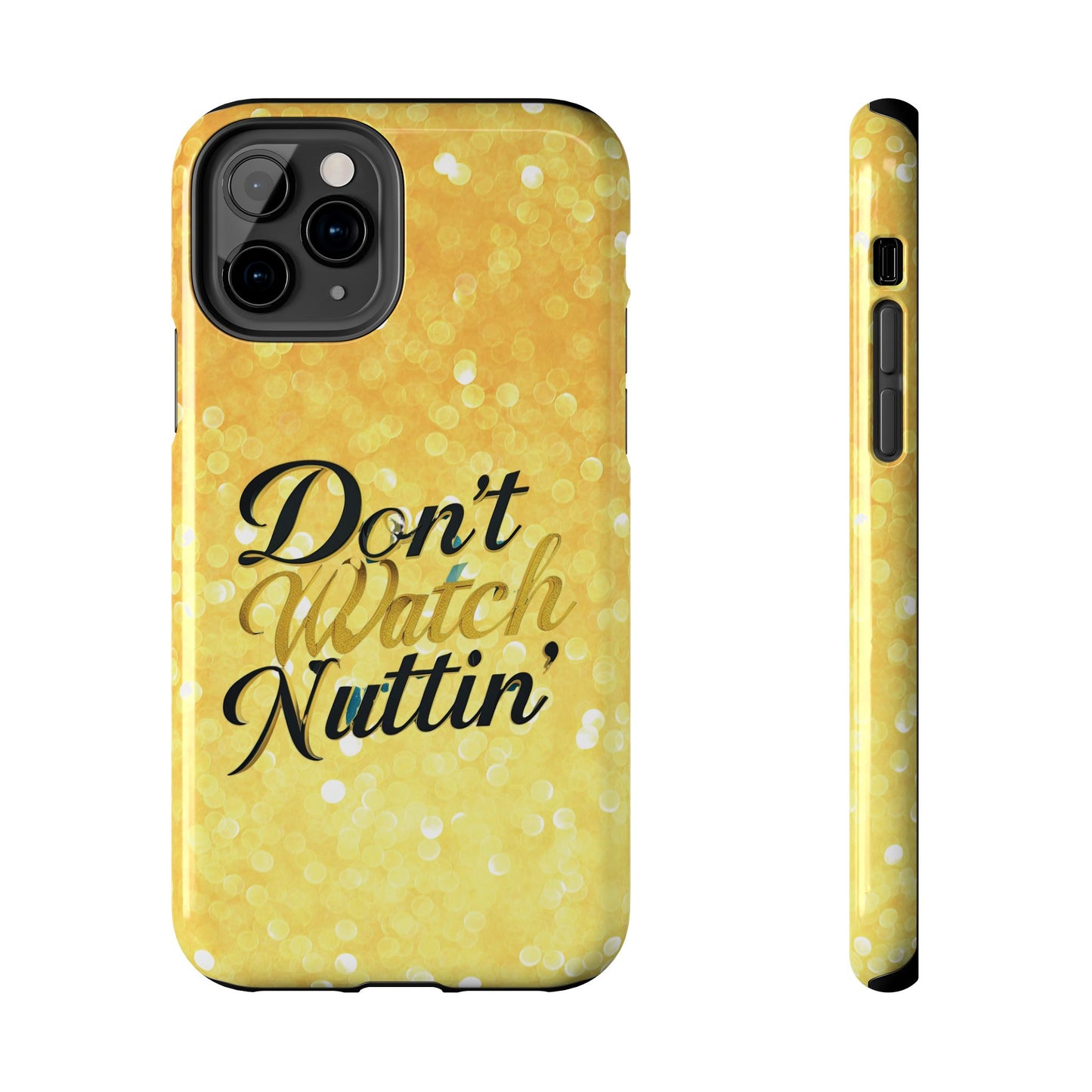 Unbothered Phone Case-Gold