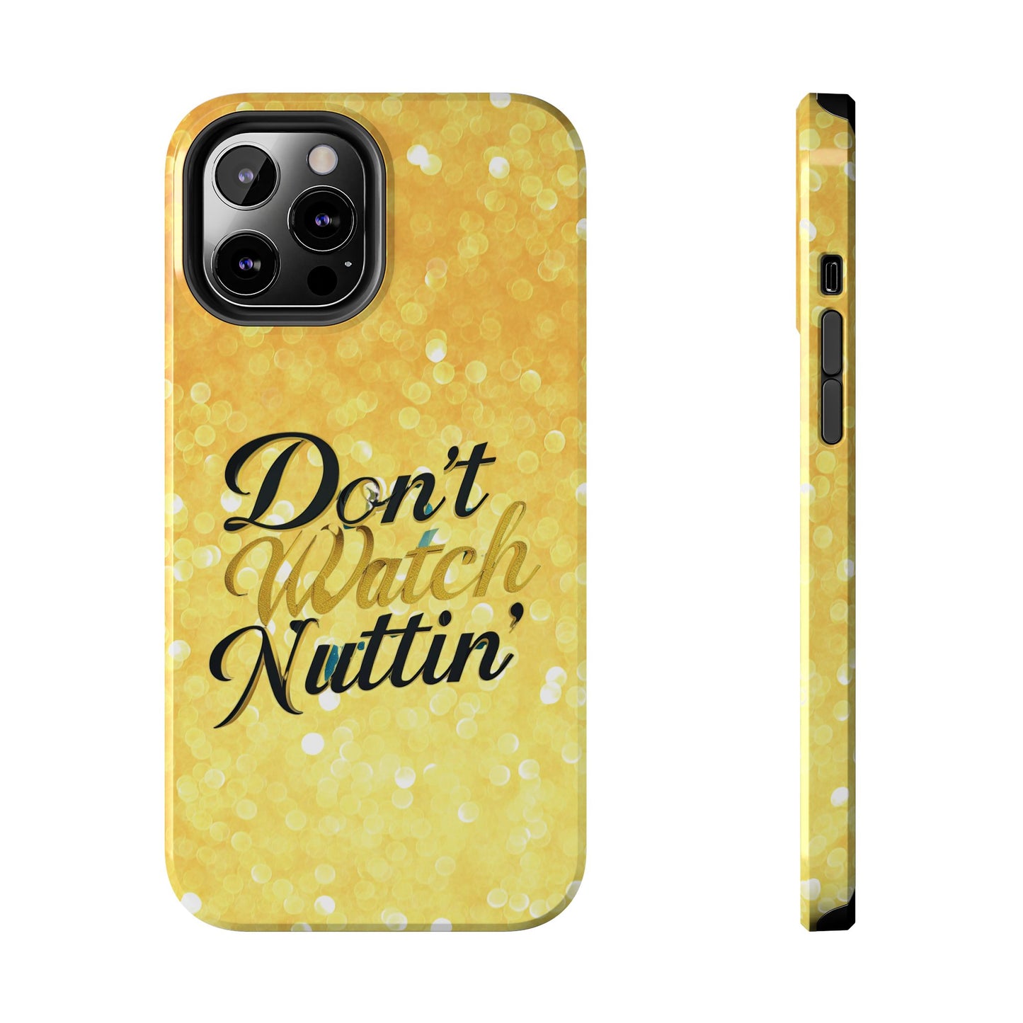 Unbothered Phone Case-Gold