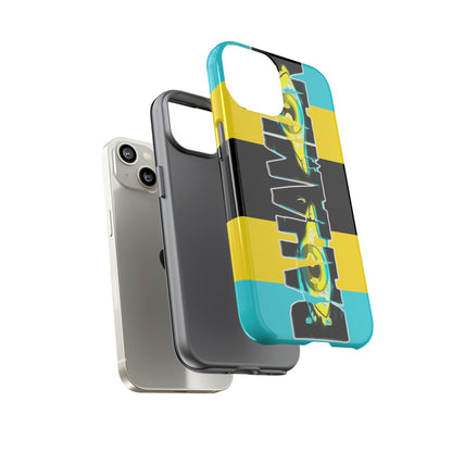 Striped Logo Phone Case