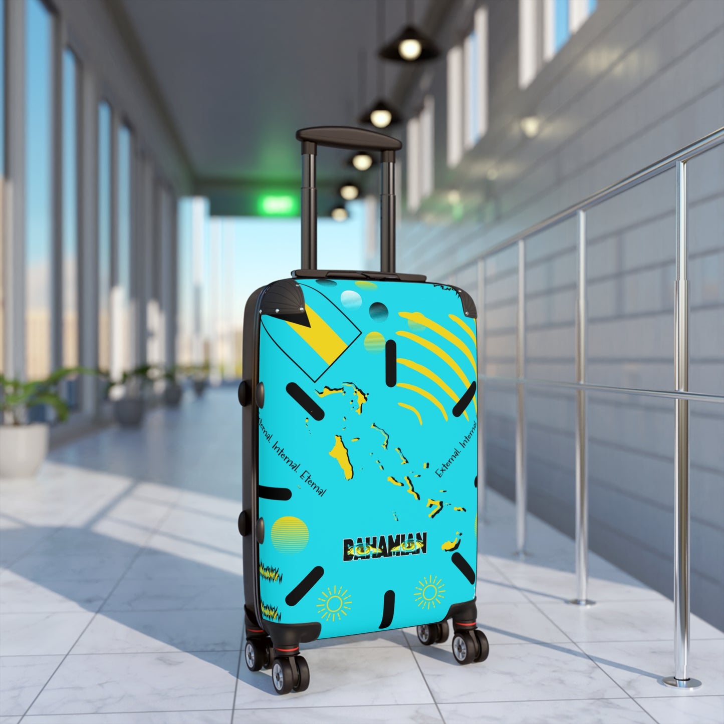 Aqua Luggage - from Eyes Bahamian