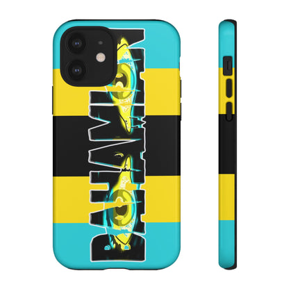 Striped Logo Phone Case