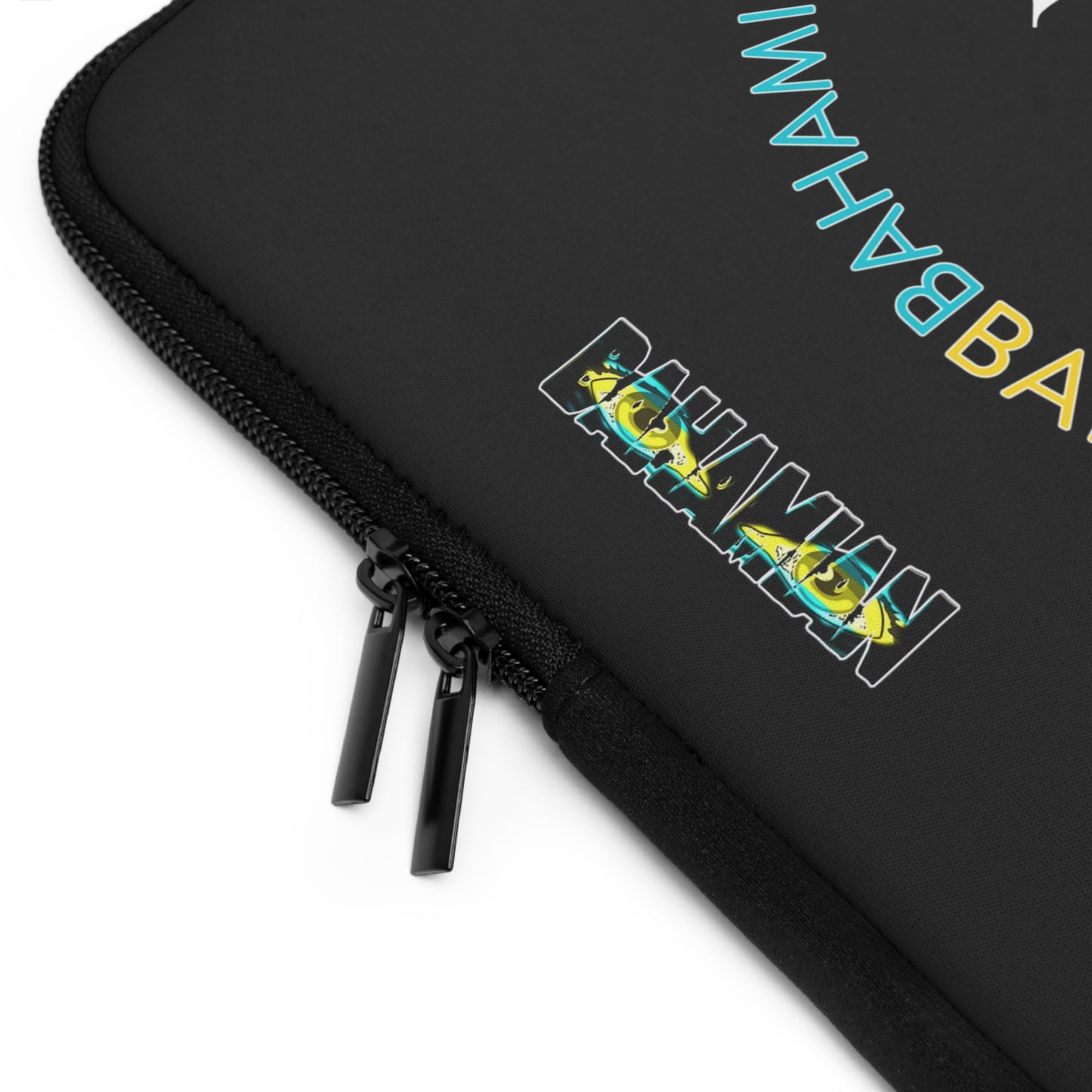 The Bahamian Cures Black Laptop Sleeve