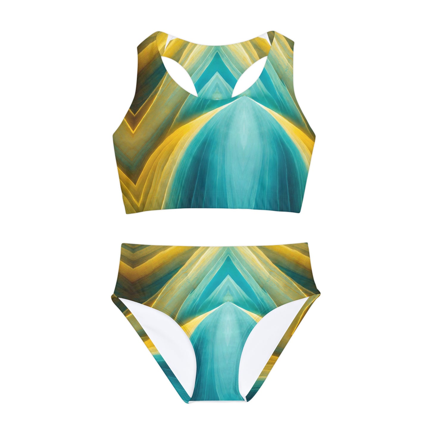 Girls Two Piece Swimsuit