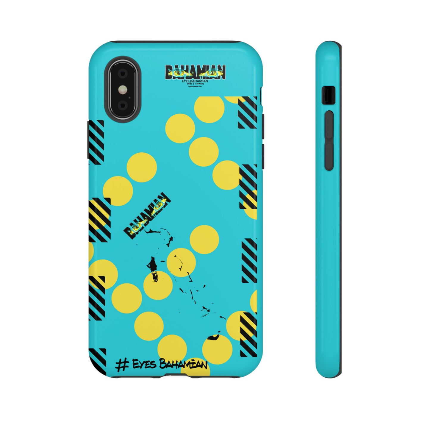 Island Dots Phone Case- Aqua