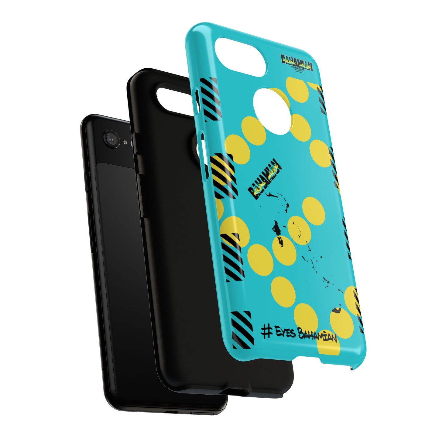 Island Dots Phone Case- Aqua