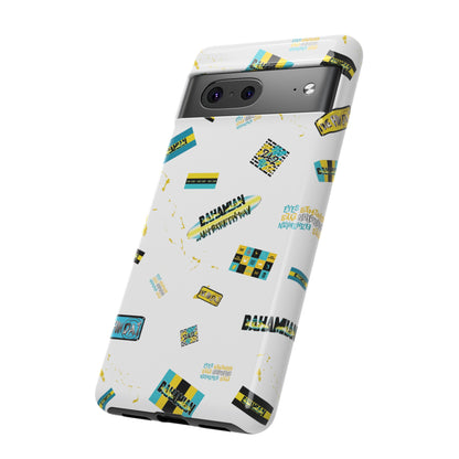 Bahamian Stamps White Phone case