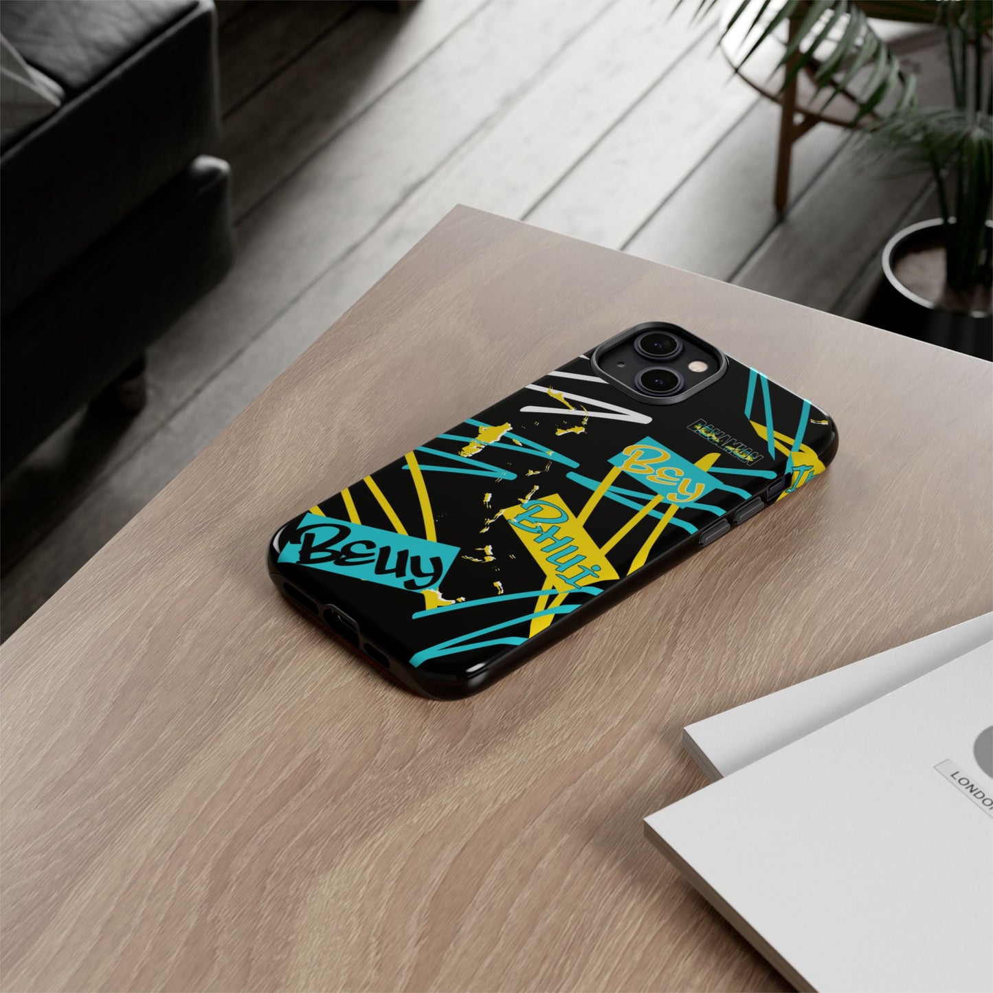 Electric B Phone Case- Black
