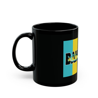 Striped Black Mug