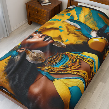 Junkanoo Princess Blanket