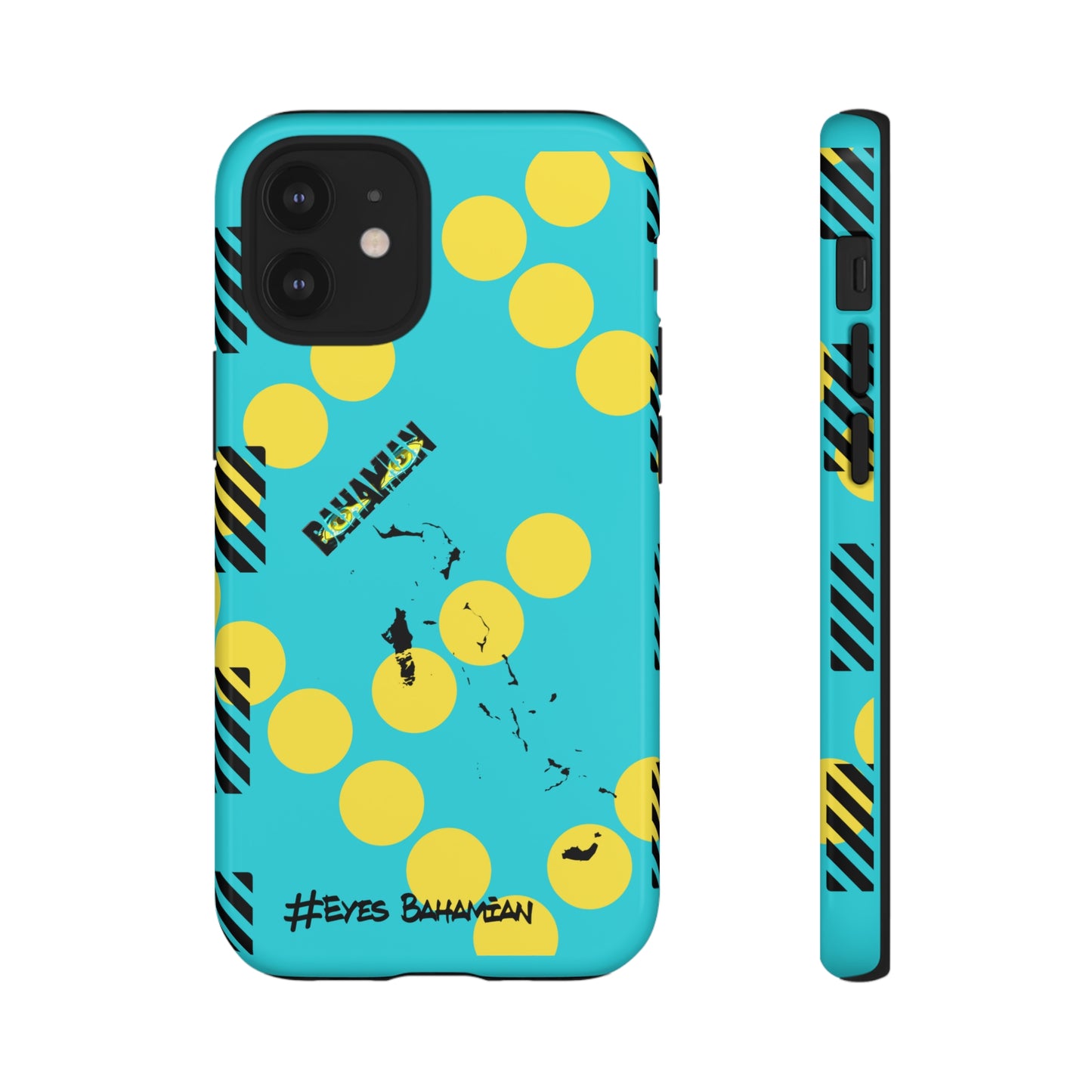 iPhone Phone Case- Aqua Dotted