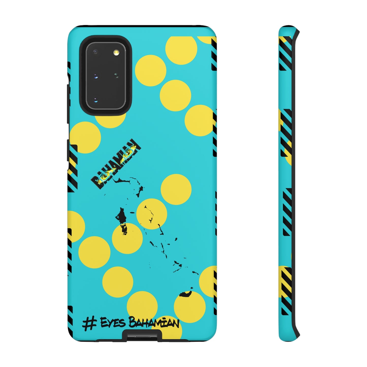 Samsung Phone Case - Aqua Dotted