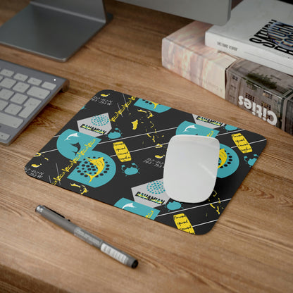 Eyes Bahamian Mousepad - Black