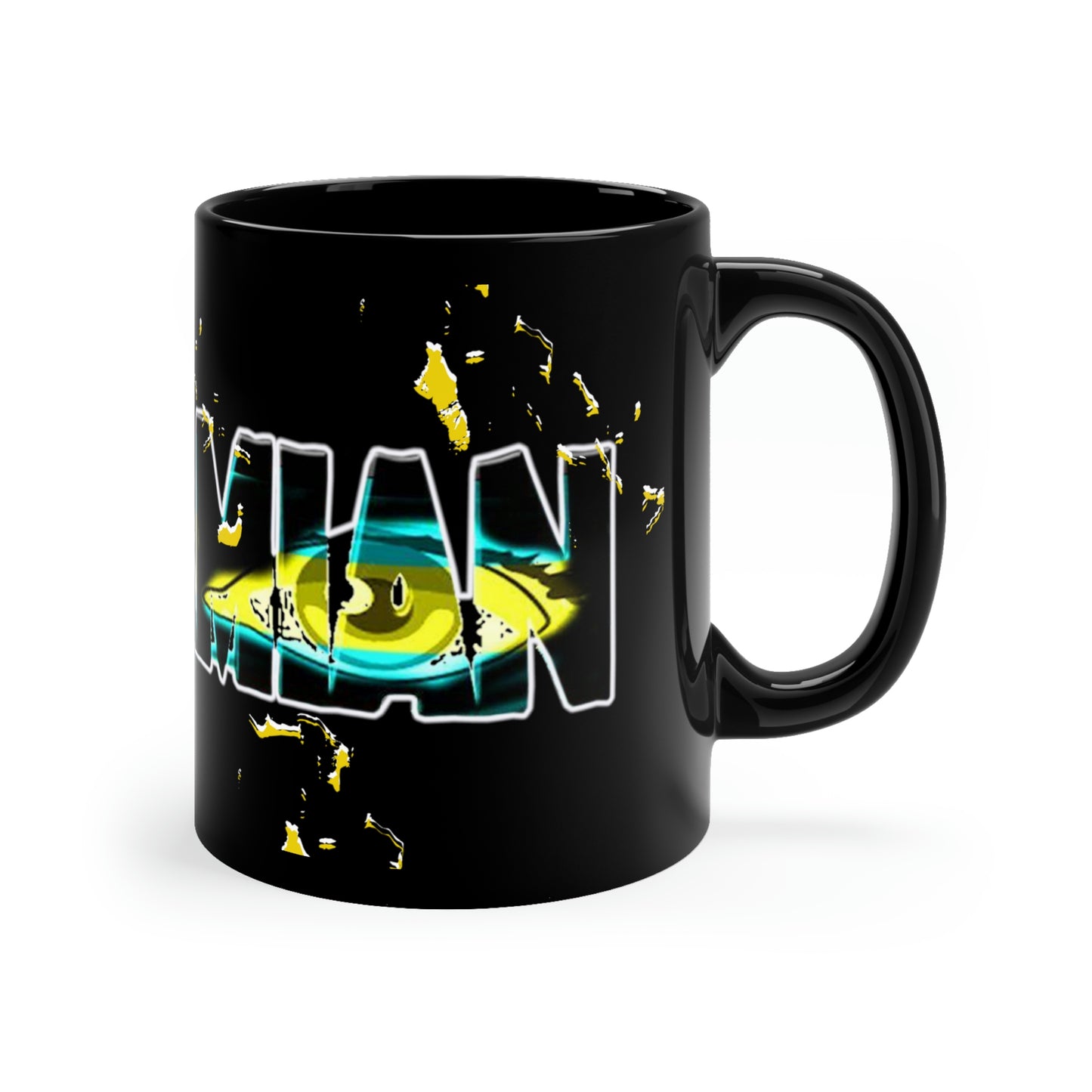 Eyes Bahamian Mug - Black