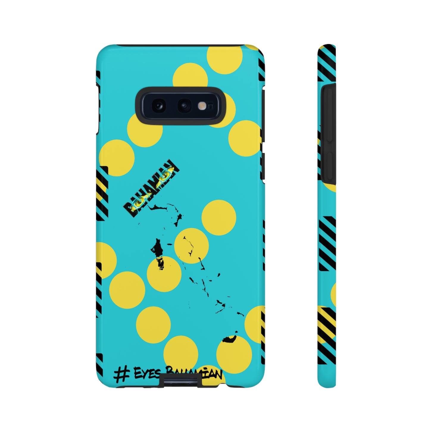 Samsung Phone Case - Aqua Dotted