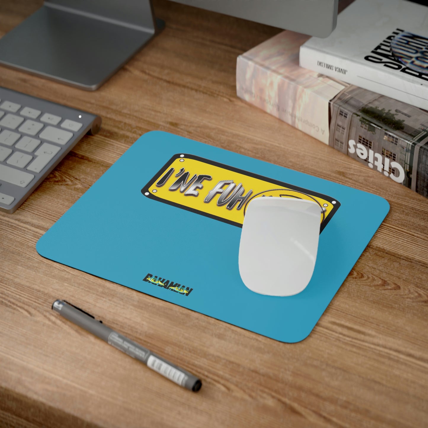 Aqua Mousepad - I'ne Fuh Dat