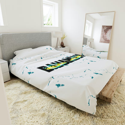 Eyes Bahamian Duvet Cover