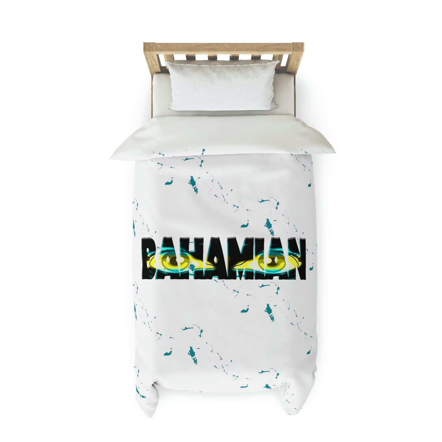 Eyes Bahamian Duvet Cover