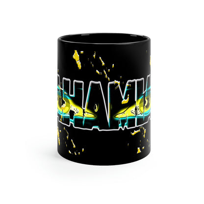 Eyes Bahamian Mug - Black