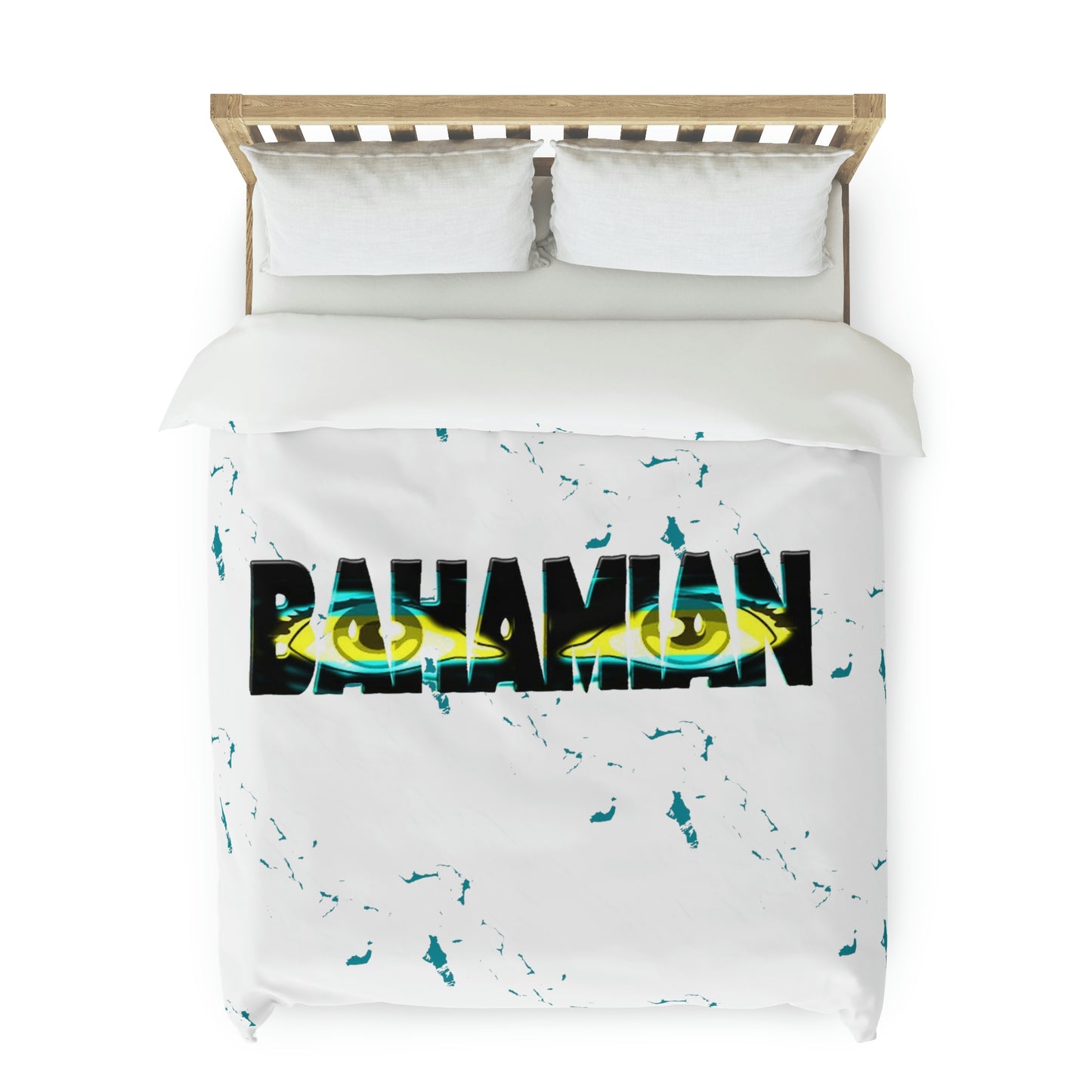 Eyes Bahamian Duvet Cover